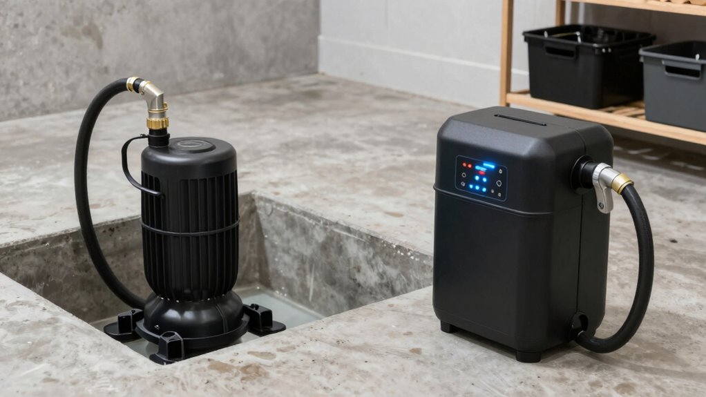 pump capacity and backup features