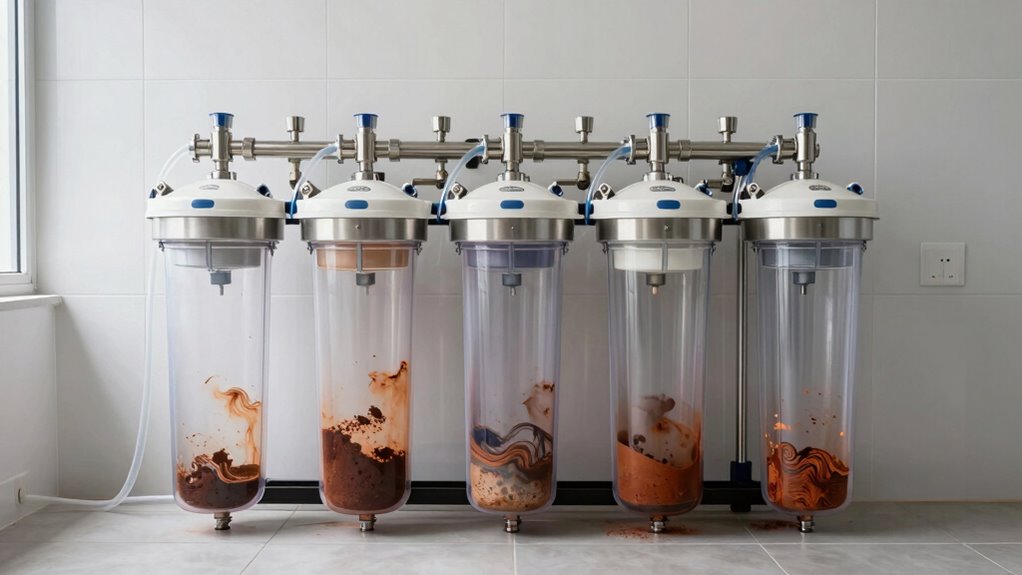 top rust filtering water systems