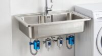 top utility sink pump systems