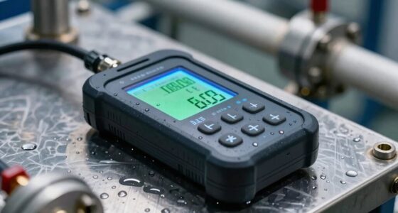 top water flow data loggers