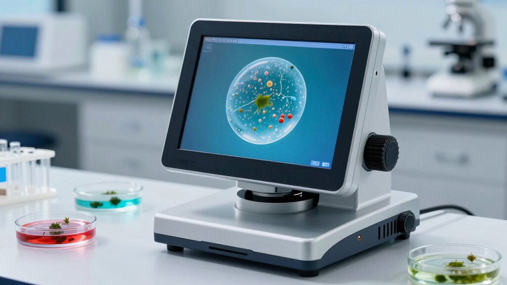 top water sediment microscopes