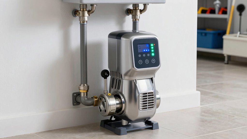 water pressure and features