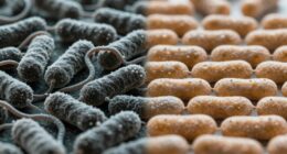 bacteria anxiety versus strategy