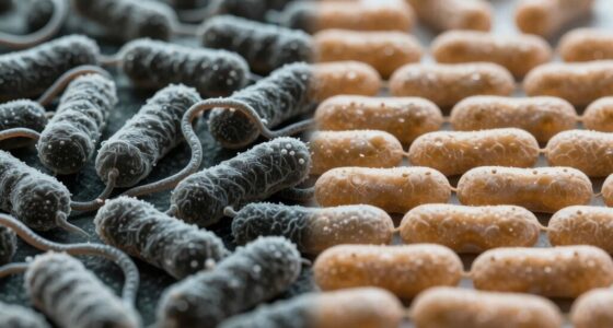 bacteria anxiety versus strategy