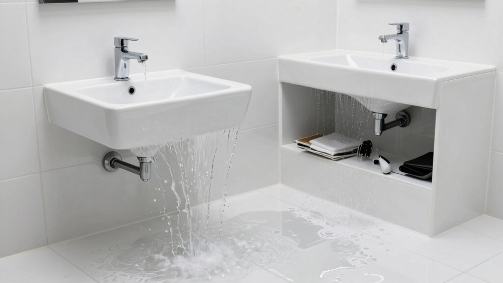 balanced water feature placement