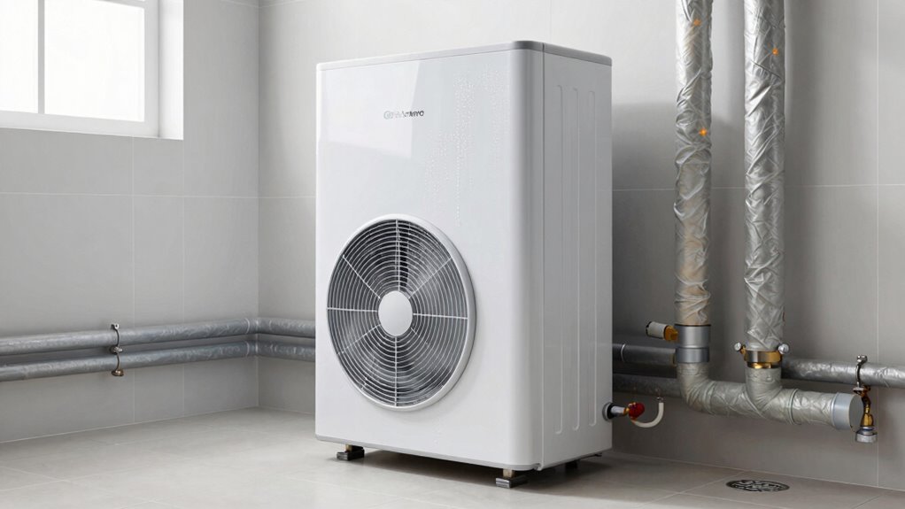 efficient ventilated water heating