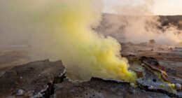 flickering sulfur odor episodes