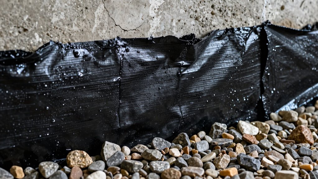foundation drainage and barriers