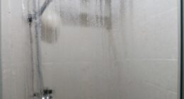 hard water stain hiding