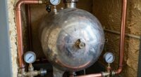 incorrect pressure tank setup