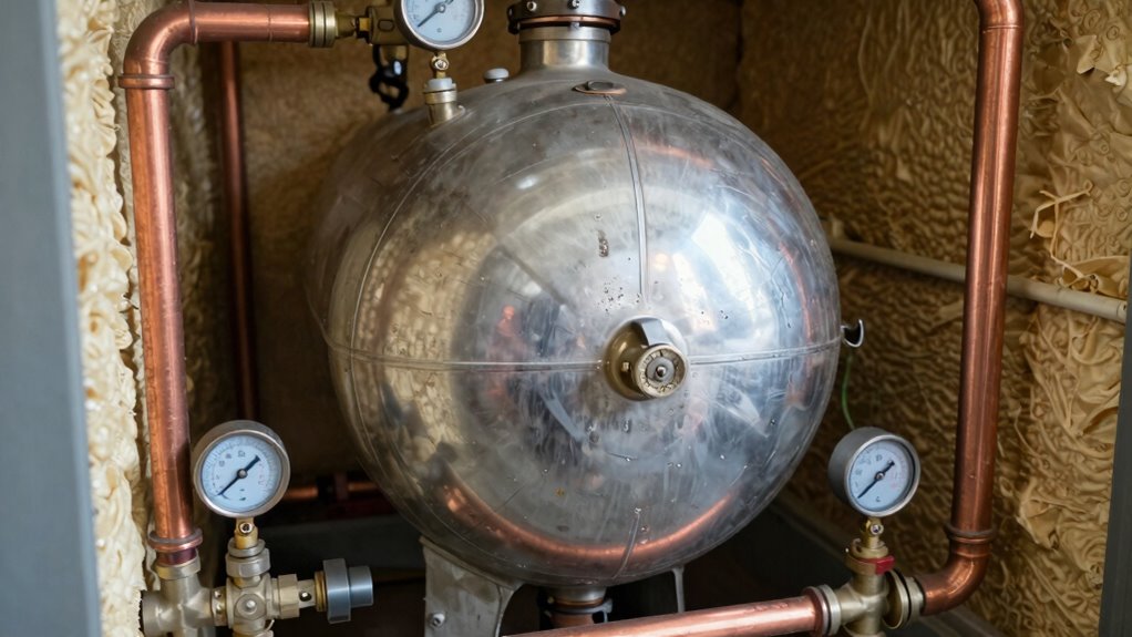 incorrect pressure tank setup
