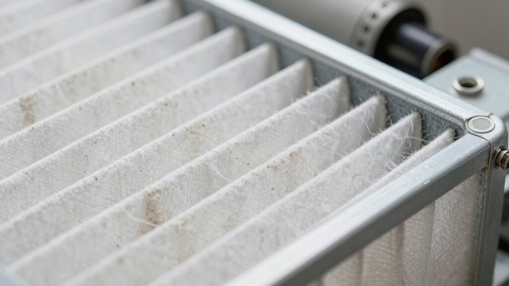 initial filter blockage overlooked