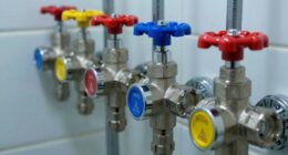 label all water valves