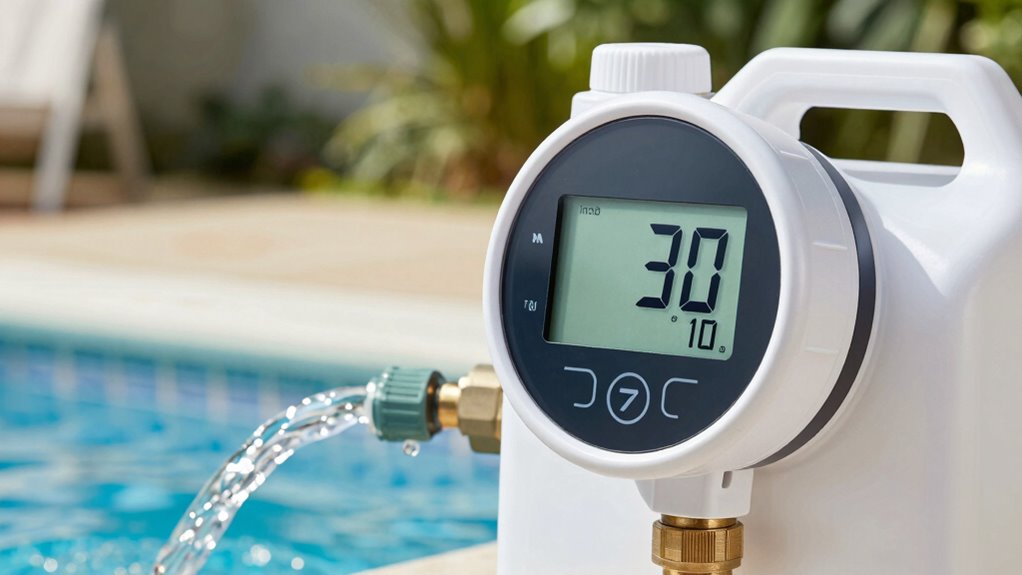 monitor water usage for efficiency