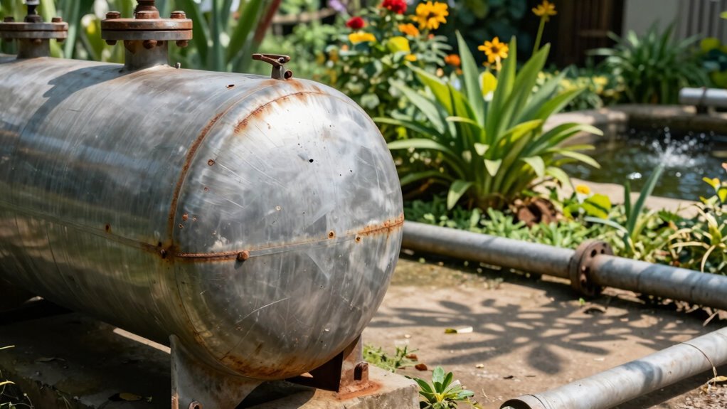 pressure tank material maintenance