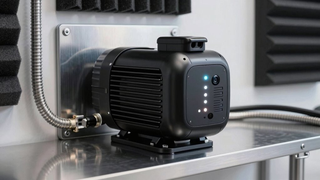 quiet efficient pump design