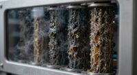 rapid filter clogging indicates high water impurities