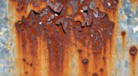 rusting metal deterioration process