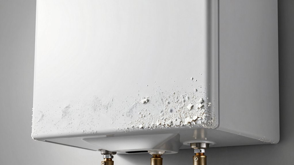 scale buildup hampers efficiency