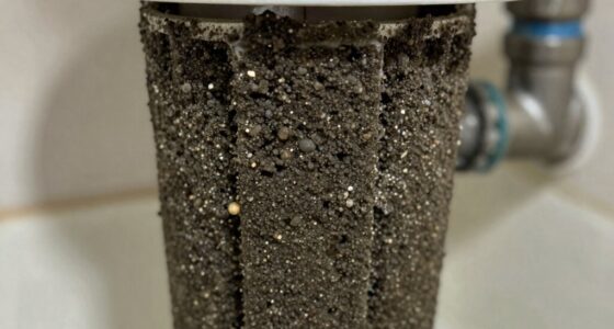 sediment filter failure causes