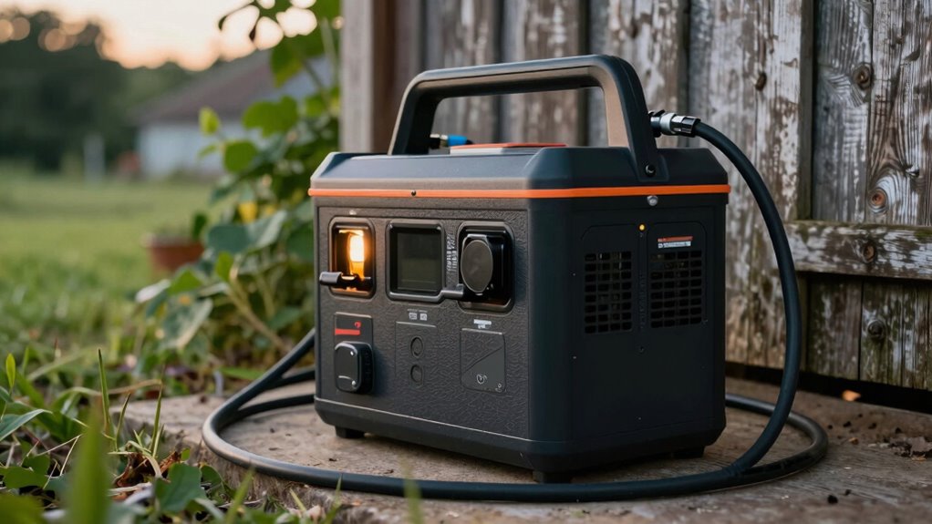 solar powered water backup system
