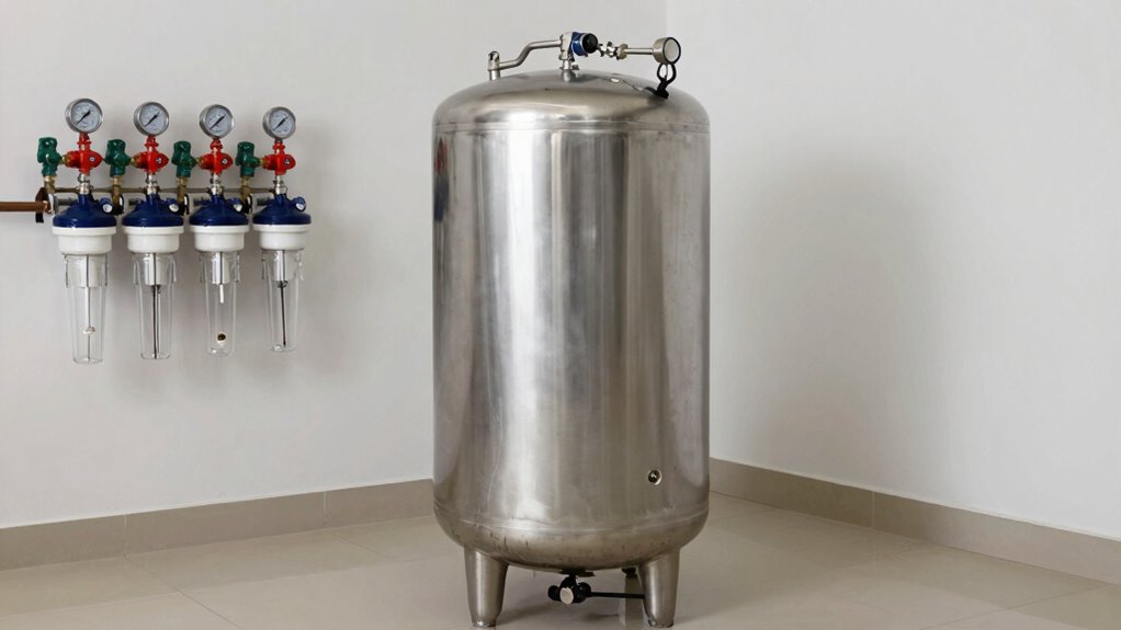 storage tanks ensure reliable water