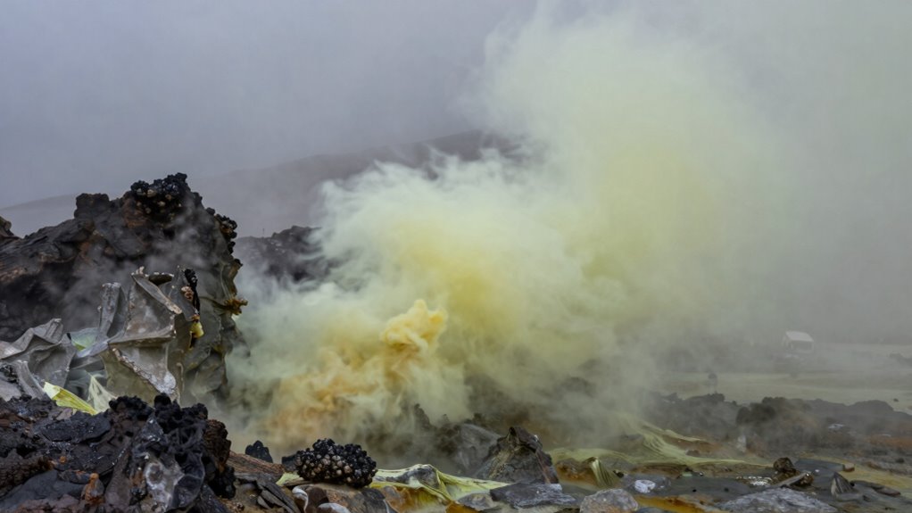 transient household sulfur odors