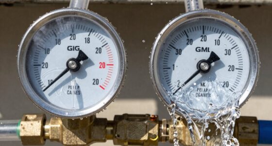 water flow rate comparison