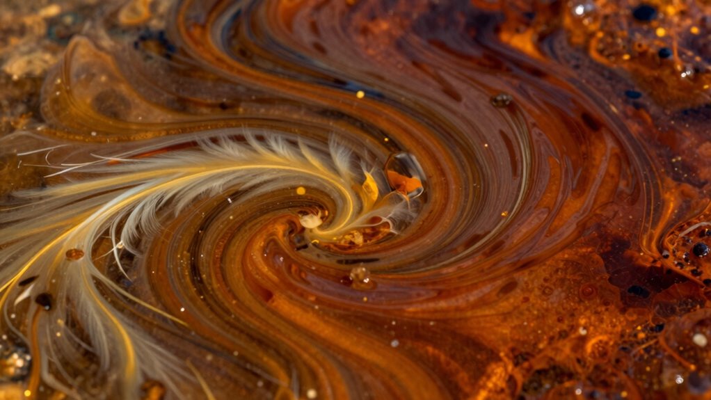 water stains reveal contaminants