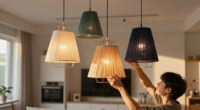 atelier oï and A-POC ABLE ISSEY MIYAKE sculpt lamps from wire and pleated cloth