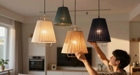 atelier oï and A-POC ABLE ISSEY MIYAKE sculpt lamps from wire and pleated cloth