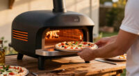 Dome XL (Gen 2) pizza oven in Black Orange by Tonester and Gozney