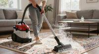 This Heavy-Duty Steam Cleaner Made My 10-Year-Old Rug Look New (I Had No Idea It Was So Gross!)