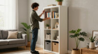 I Created A Pretty IKEA BILLY Hack That Seriously Cuts Clutter