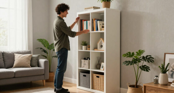 I Created A Pretty IKEA BILLY Hack That Seriously Cuts Clutter