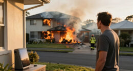 Two-storey Auckland House Collapses In Fire - NZ Herald