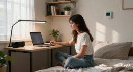 A Tiny Corner Of An NYC Bedroom Became The Most Inspiring Office