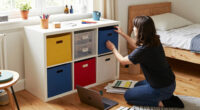 She Used IKEA Storage To Make Her Studio Feel Like A One-Bedroom
