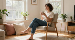 The Chic West Elm Chair That Made My Tiny Apartment 100X More Inviting