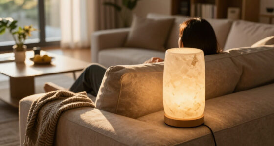Walmart's New $25 Travertine-Look Lamp Looks Shockingly High-End