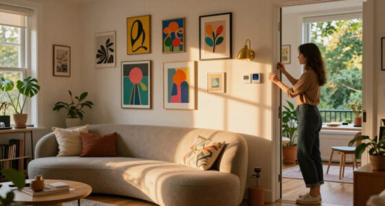 A Hockney Collage Inspired This Art-Filled Central Park Home, Where A Serpentine Sofa Bows To The View