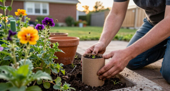 Don't Toss Old Toilet Paper Rolls: Use Them To Create A Bee-Friendly Garden