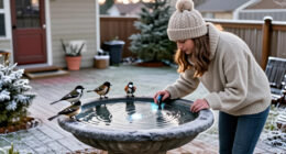 Trade In Traditional Birdbaths: This Budget-Friendly Option Keeps Birds Warm